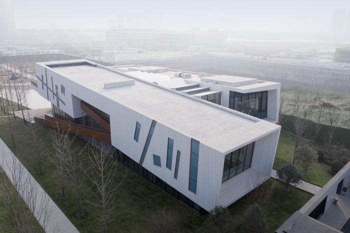 BIM建筑|一幅立体“至上主义”抽象画——西安绿地能源艺术中心 / 上海日清建筑设计 BIM建筑|一幅立体“至上主义”抽象画——西安绿地能源艺术中心 / 上海日清建筑设计
