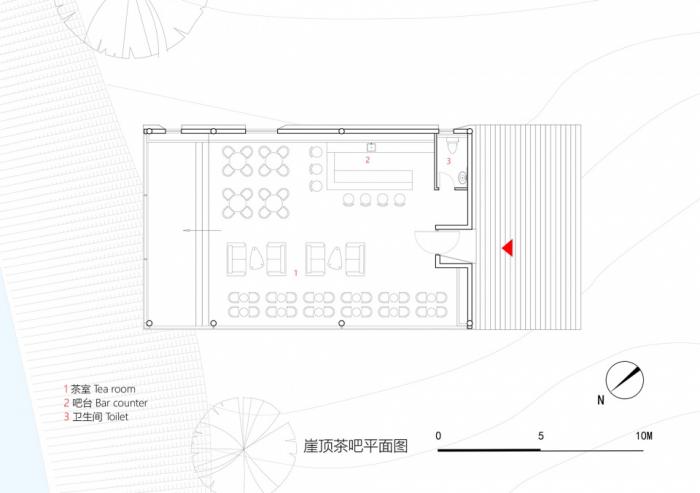 BIM建筑|809兵工厂遗址改造 - 崖顶茶吧 / 三文建筑 BIM建筑|809兵工厂遗址改造 - 崖顶茶吧 / 三文建筑