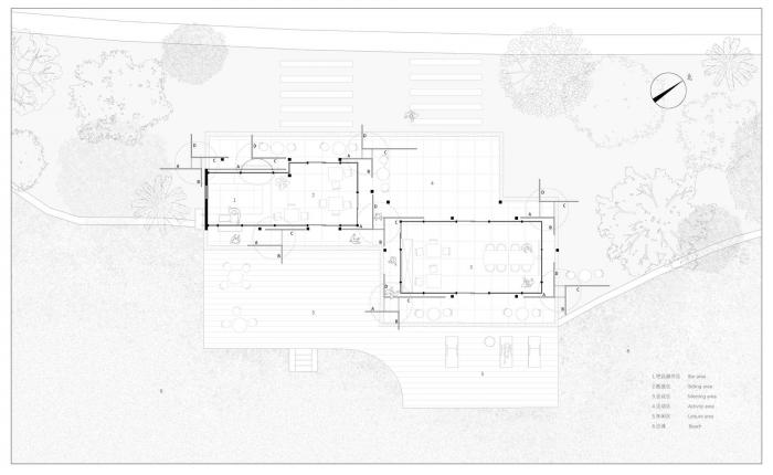 BIM建筑|湘湖定山岛驿站“屏亭” / 植田建筑 BIM建筑|湘湖定山岛驿站“屏亭” / 植田建筑