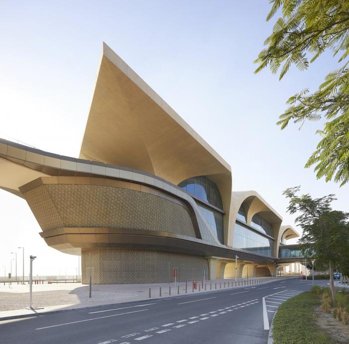 BIM建筑|卡塔尔无人驾驶地铁站 / UNStudio BIM建筑|卡塔尔无人驾驶地铁站 / UNStudio