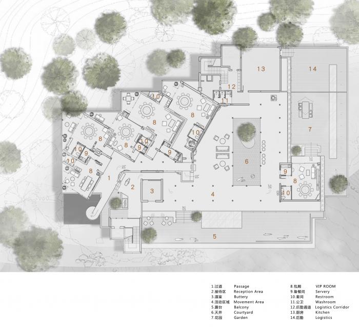 BIM建筑|高地星厨 / 今古凤凰,叶晖 BIM建筑|高地星厨 / 今古凤凰,叶晖