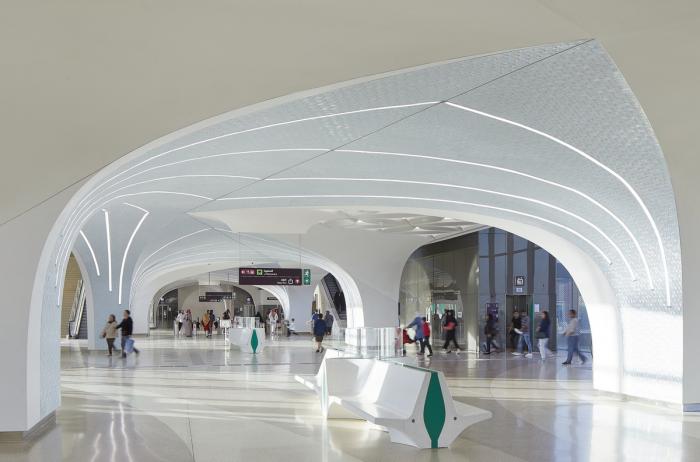 BIM建筑|卡塔尔无人驾驶地铁站 / UNStudio BIM建筑|卡塔尔无人驾驶地铁站 / UNStudio
