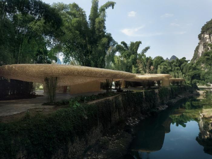 BIM建筑|竹林亭台楼阁 / 叙向建筑设计 BIM建筑|竹林亭台楼阁 / 叙向建筑设计