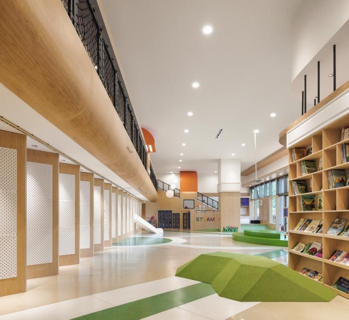 BIM建筑|卓英国际幼儿学院 / VMDPE圆道设计 BIM建筑|卓英国际幼儿学院 / VMDPE圆道设计