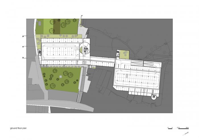 BIM建筑|旋转的地下“陀螺”:汽车公园“Caldeiroa” / Pitagoras Group BIM建筑|旋转的地下“陀螺”:汽车公园“Caldeiroa” / Pitagoras Group