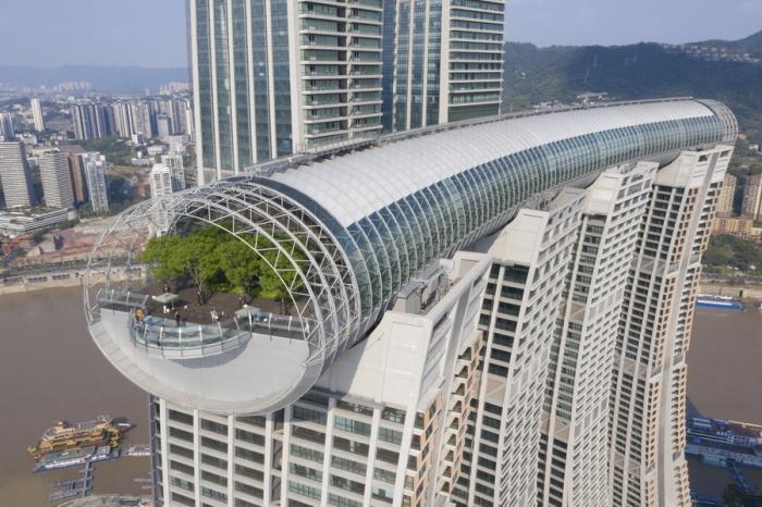 BIM建筑|城市封面级新地标——重庆来福士 / 萨夫迪建筑事务所 BIM建筑|城市封面级新地标——重庆来福士 / 萨夫迪建筑事务所