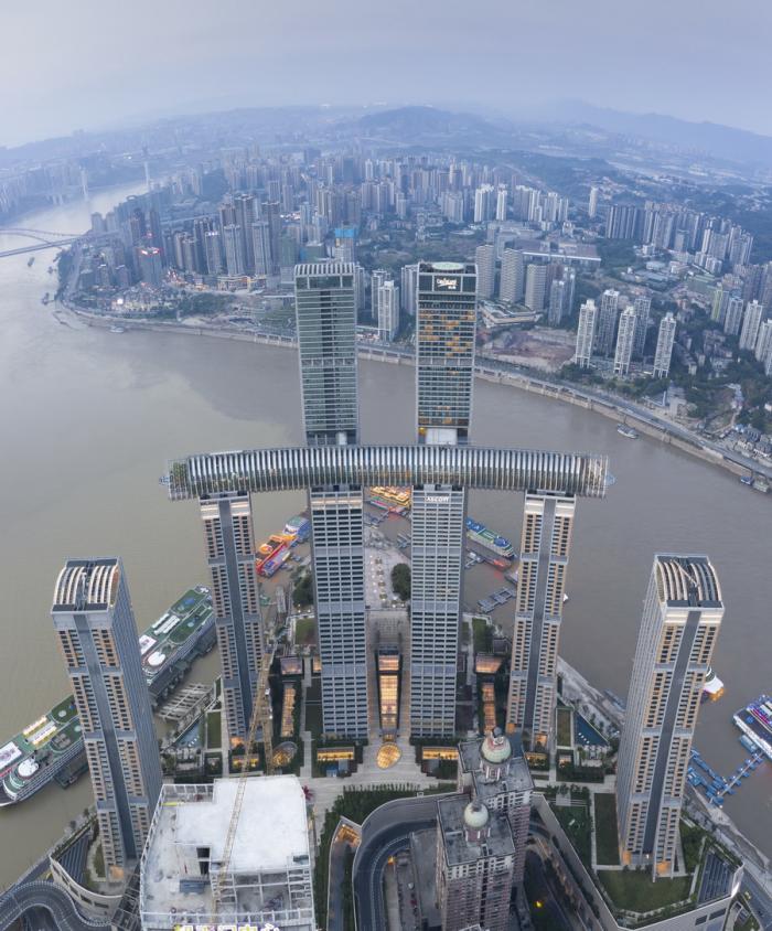 BIM建筑|城市封面级新地标——重庆来福士 / 萨夫迪建筑事务所 BIM建筑|城市封面级新地标——重庆来福士 / 萨夫迪建筑事务所