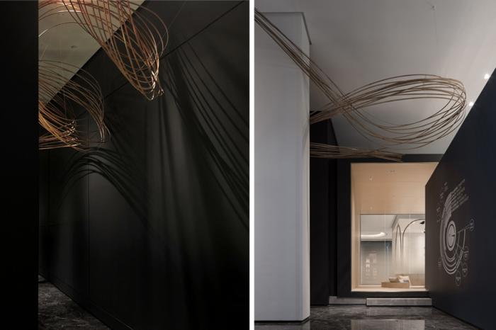 BIM建筑|穿越时光的线索:艺朗达卫浴展厅 / 拓维设计 BIM建筑|穿越时光的线索:艺朗达卫浴展厅 / 拓维设计