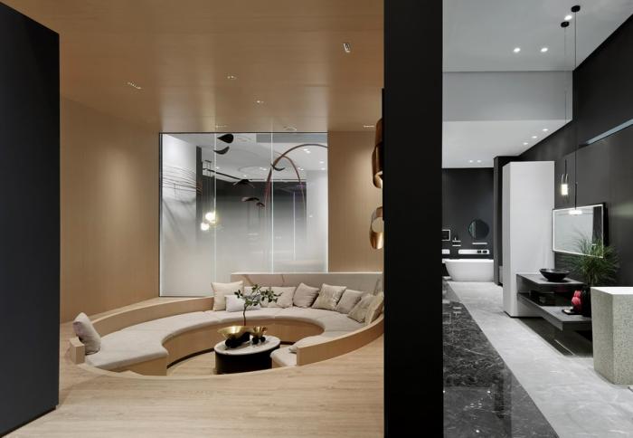 BIM建筑|穿越时光的线索:艺朗达卫浴展厅 / 拓维设计 BIM建筑|穿越时光的线索:艺朗达卫浴展厅 / 拓维设计