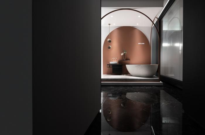 BIM建筑|穿越时光的线索:艺朗达卫浴展厅 / 拓维设计 BIM建筑|穿越时光的线索:艺朗达卫浴展厅 / 拓维设计