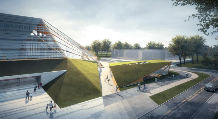 BIM建筑|山东大学趵突泉校区体育场改造设计方案 / 天津大学建筑设计研究院设计三院 BIM建筑|山东大学趵突泉校区体育场改造设计方案 / 天津大学建筑设计研究院设计三院