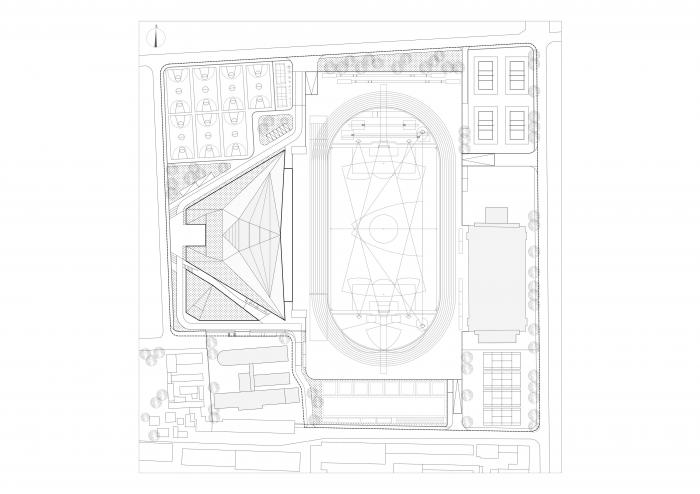 BIM建筑|山东大学趵突泉校区体育场改造设计方案 / 天津大学建筑设计研究院设计三院 BIM建筑|山东大学趵突泉校区体育场改造设计方案 / 天津大学建筑设计研究院设计三院