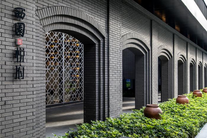 BIM建筑|华润西园悦府生活馆 / 立方设计 BIM建筑|华润西园悦府生活馆 / 立方设计