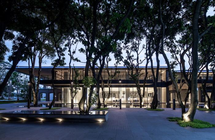 BIM建筑|华润西园悦府生活馆 / 立方设计 BIM建筑|华润西园悦府生活馆 / 立方设计