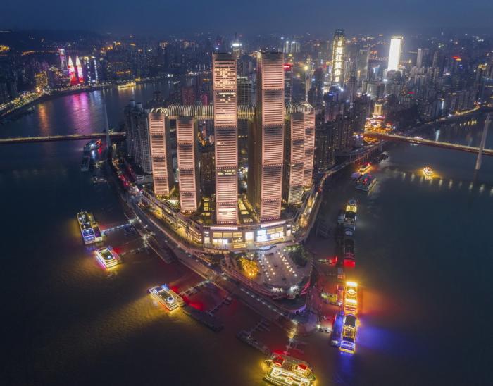 BIM建筑|城市封面级新地标——重庆来福士 / 萨夫迪建筑事务所 BIM建筑|城市封面级新地标——重庆来福士 / 萨夫迪建筑事务所