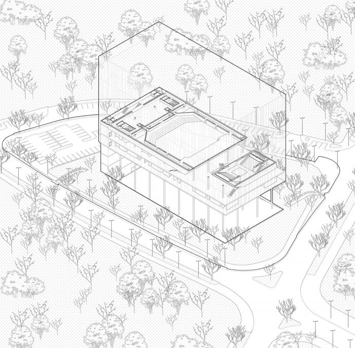 BIM建筑|飘在空间的白色“灯塔”:巴尼亚卢卡文化综合体 / Cosmos BIM建筑|飘在空间的白色“灯塔”:巴尼亚卢卡文化综合体 / Cosmos