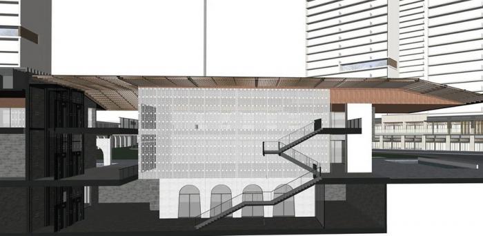 BIM建筑|华润西园悦府生活馆 / 立方设计 BIM建筑|华润西园悦府生活馆 / 立方设计