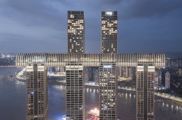 BIM建筑|城市封面级新地标——重庆来福士 / 萨夫迪建筑事务所 BIM建筑|城市封面级新地标——重庆来福士 / 萨夫迪建筑事务所