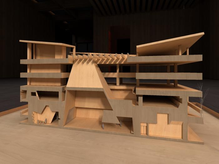 BIM建筑|福建省英良石材自然历史博物馆 / 时境建筑 BIM建筑|福建省英良石材自然历史博物馆 / 时境建筑