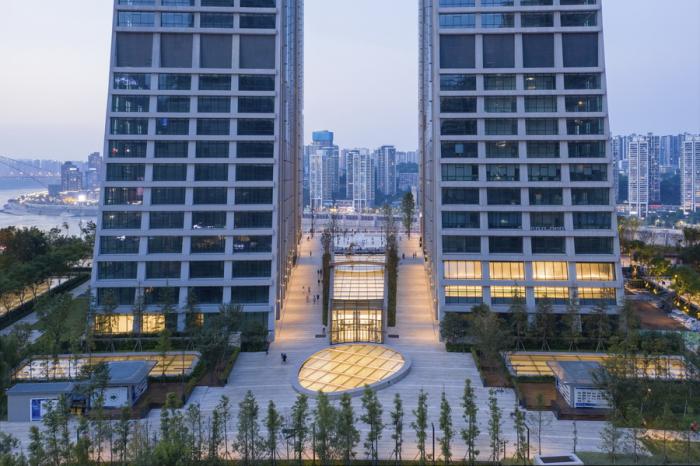 BIM建筑|城市封面级新地标——重庆来福士 / 萨夫迪建筑事务所 BIM建筑|城市封面级新地标——重庆来福士 / 萨夫迪建筑事务所