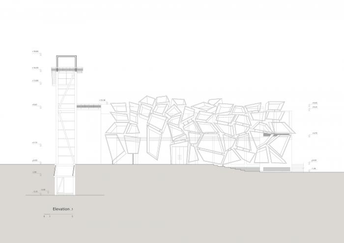 BIM建筑|多变折叠板拼成“蜂窝”般立面:伊朗绿地会议中心展览楼 BIM建筑|多变折叠板拼成“蜂窝”般立面:伊朗绿地会议中心展览楼