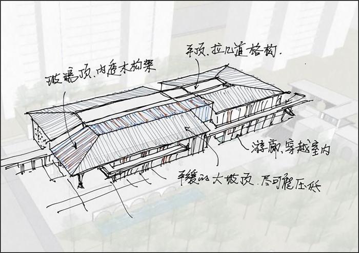 BIM建筑|华润西园悦府生活馆 / 立方设计 BIM建筑|华润西园悦府生活馆 / 立方设计