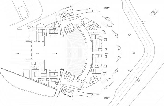 BIM建筑|灵感源于流动的晶体几何形状——台北音乐中心 / RUR Architecture DPC BIM建筑|灵感源于流动的晶体几何形状——台北音乐中心 / RUR Architecture DPC