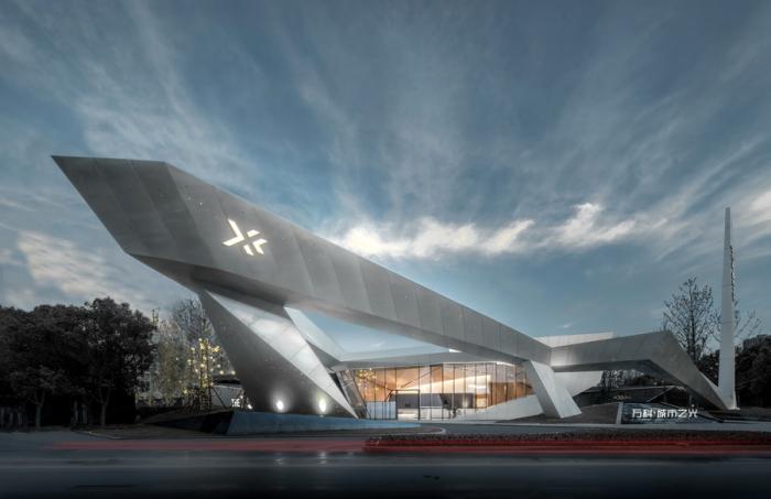 BIM建筑|武汉万科城市之光展示中心 / 上海天华建筑设计 BIM建筑|武汉万科城市之光展示中心 / 上海天华建筑设计