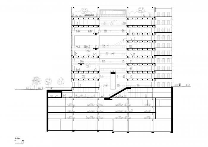 BIM建筑|韩泰科技园区 / 福斯特合伙人事务所 BIM建筑|韩泰科技园区 / 福斯特合伙人事务所