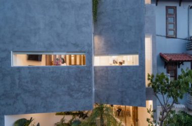 BIM建筑|与自然共居,越南百叶窗住宅 / Limdim House Studio-BIM建筑网
