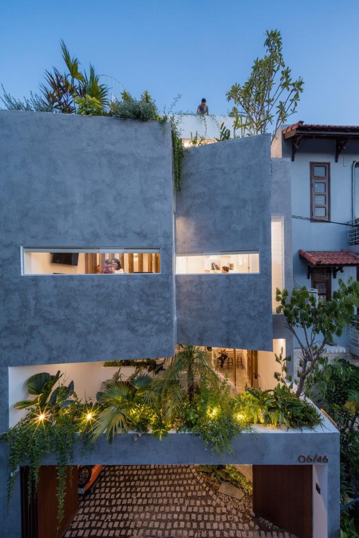 BIM建筑|与自然共居,越南百叶窗住宅 / Limdim House Studio BIM建筑|与自然共居,越南百叶窗住宅 / Limdim House Studio