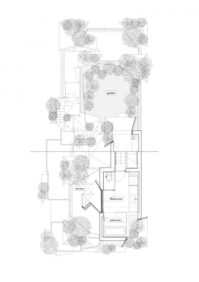 BIM建筑|像树一样生长延伸:日本丰岛画廊住宅 / 平田晃久建筑事务所 BIM建筑|像树一样生长延伸:日本丰岛画廊住宅 / 平田晃久建筑事务所