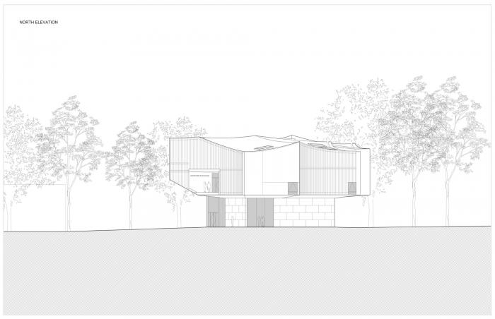 BIM建筑|轻盈飞动,绕古树而生,温特视觉艺术楼 / 斯蒂文·霍尔建筑事务所 BIM建筑|轻盈飞动,绕古树而生,温特视觉艺术楼 / 斯蒂文·霍尔建筑事务所