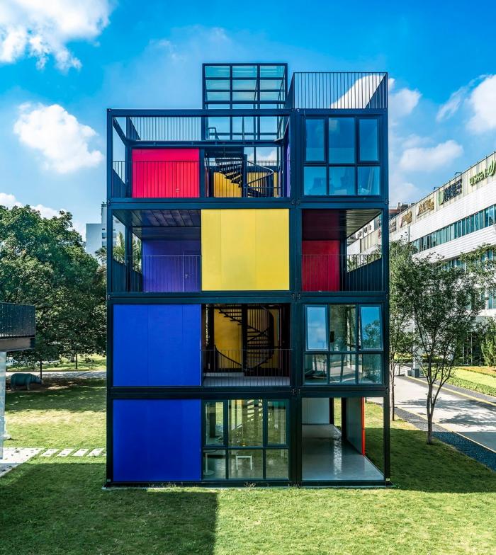 BIM建筑|积木公寓 / 何川建筑工作室,深圳大学 BIM建筑|积木公寓 / 何川建筑工作室,深圳大学