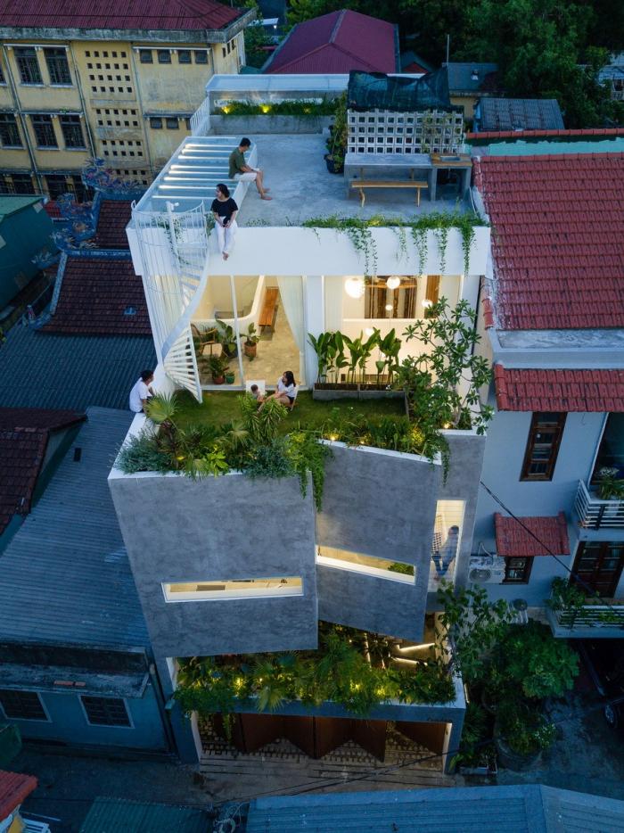 BIM建筑|与自然共居,越南百叶窗住宅 / Limdim House Studio BIM建筑|与自然共居,越南百叶窗住宅 / Limdim House Studio