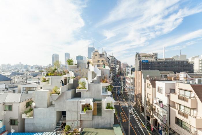 BIM建筑|像树一样生长延伸:日本丰岛画廊住宅 / 平田晃久建筑事务所 BIM建筑|像树一样生长延伸:日本丰岛画廊住宅 / 平田晃久建筑事务所