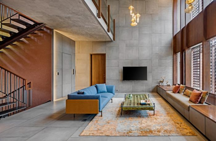 BIM建筑|班加罗尔三角住宅 / Cadence Architects BIM建筑|班加罗尔三角住宅 / Cadence Architects