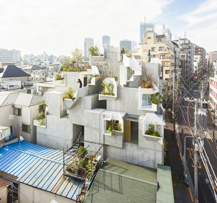 BIM建筑|像树一样生长延伸:日本丰岛画廊住宅 / 平田晃久建筑事务所 BIM建筑|像树一样生长延伸:日本丰岛画廊住宅 / 平田晃久建筑事务所