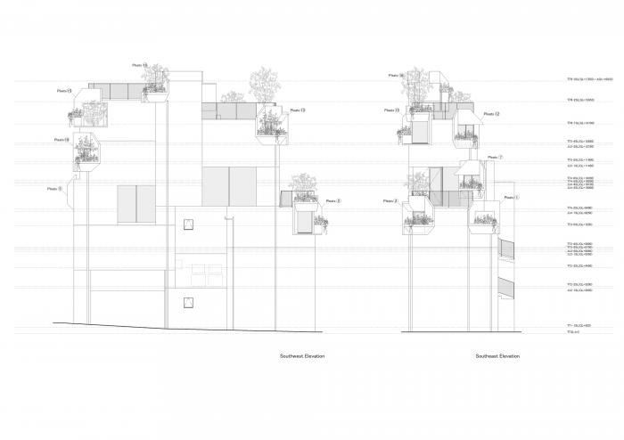 BIM建筑|像树一样生长延伸:日本丰岛画廊住宅 / 平田晃久建筑事务所 BIM建筑|像树一样生长延伸:日本丰岛画廊住宅 / 平田晃久建筑事务所