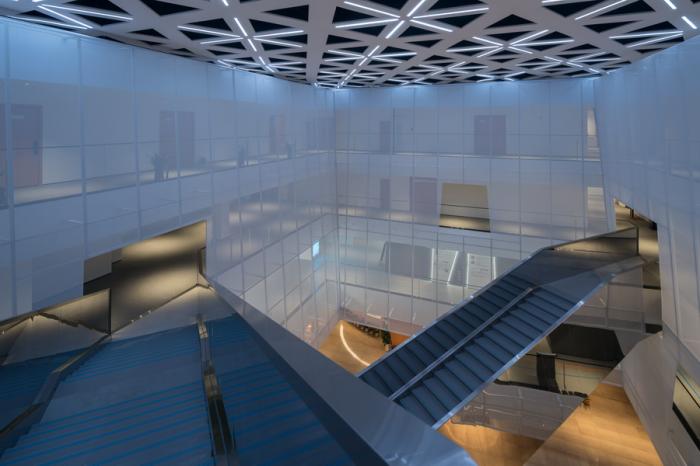 BIM建筑|荒野上的汉白玉——水发·信息小镇产业展示中心 / aoe|事建组 BIM建筑|荒野上的汉白玉——水发·信息小镇产业展示中心 / aoe|事建组