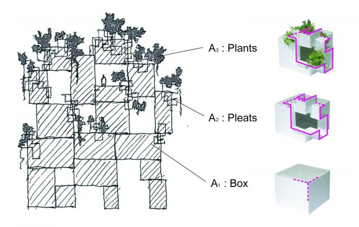 BIM建筑|像树一样生长延伸:日本丰岛画廊住宅 / 平田晃久建筑事务所 BIM建筑|像树一样生长延伸:日本丰岛画廊住宅 / 平田晃久建筑事务所