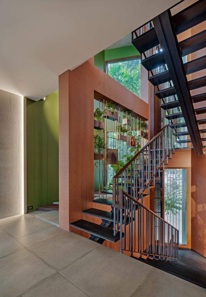 BIM建筑|班加罗尔三角住宅 / Cadence Architects BIM建筑|班加罗尔三角住宅 / Cadence Architects