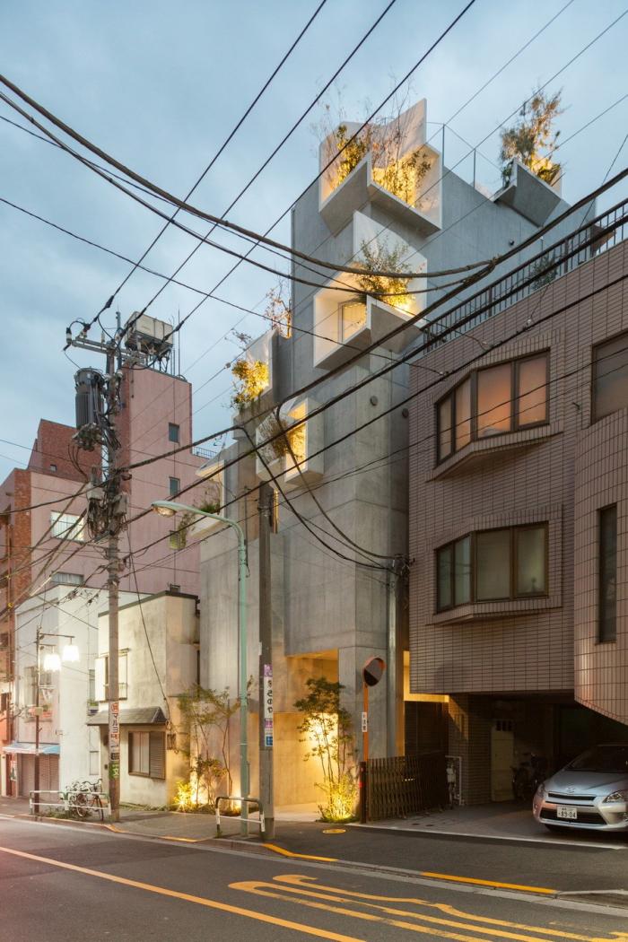 BIM建筑|像树一样生长延伸:日本丰岛画廊住宅 / 平田晃久建筑事务所 BIM建筑|像树一样生长延伸:日本丰岛画廊住宅 / 平田晃久建筑事务所
