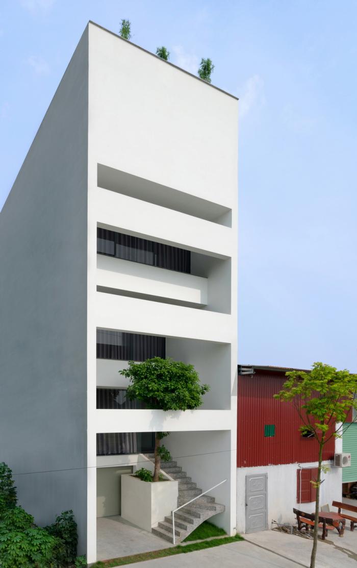 BIM建筑|越南“林中住宅” / Nguyen Khac Phuoc Architects BIM建筑|越南“林中住宅” / Nguyen Khac Phuoc Architects