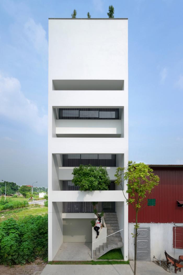 BIM建筑|越南“林中住宅” / Nguyen Khac Phuoc Architects BIM建筑|越南“林中住宅” / Nguyen Khac Phuoc Architects
