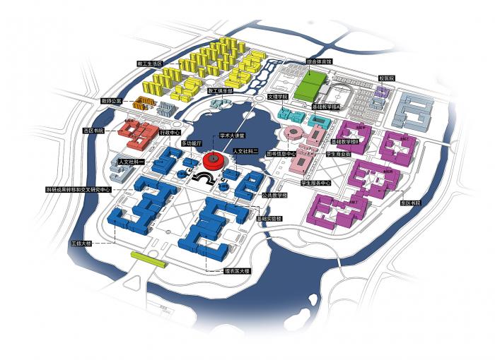 BIM建筑|浙江大学国际联合学院(海宁国际校区)/ 浙江大学建筑设计研究院 BIM建筑|浙江大学国际联合学院(海宁国际校区)/ 浙江大学建筑设计研究院