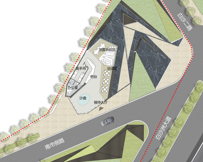 BIM建筑|武汉万科城市之光展示中心 / 上海天华建筑设计 BIM建筑|武汉万科城市之光展示中心 / 上海天华建筑设计
