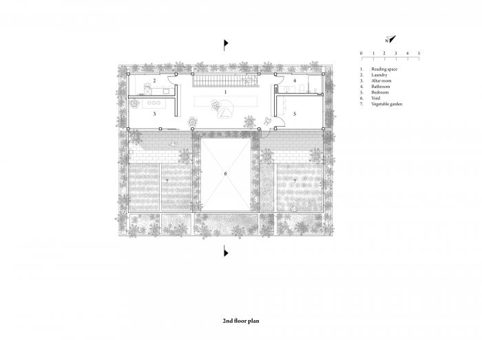 BIM建筑|闲赏庭院,静观游鱼:越南绿幕住宅 / HGAA BIM建筑|闲赏庭院,静观游鱼:越南绿幕住宅 / HGAA