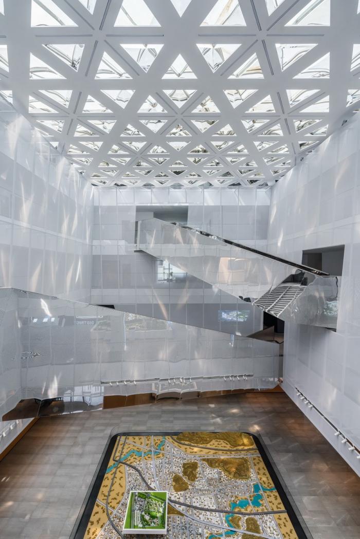 BIM建筑|荒野上的汉白玉——水发·信息小镇产业展示中心 / aoe|事建组 BIM建筑|荒野上的汉白玉——水发·信息小镇产业展示中心 / aoe|事建组