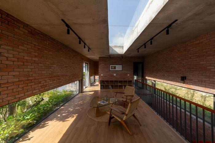 BIM建筑|闲赏庭院,静观游鱼:越南绿幕住宅 / HGAA BIM建筑|闲赏庭院,静观游鱼:越南绿幕住宅 / HGAA